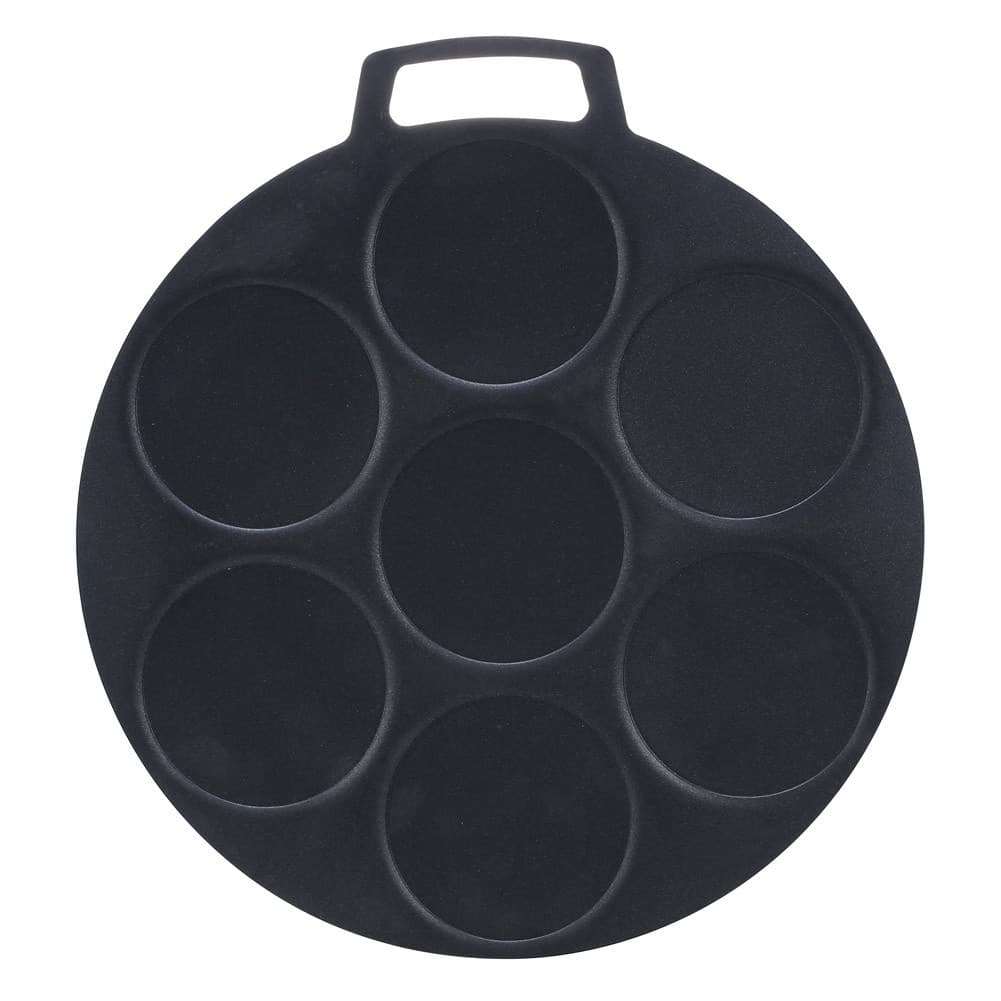 ALSANIDI, Pancake Saj, Crepe maker, Black, Size 35 Cm Thickness 6 ml