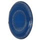 ALSANIDI, Al-Qatt Al-Asiri Inscription Chinko plate, Al-Qatt Al-Asiri Chinko plate, Blue, Size 40 Cm
