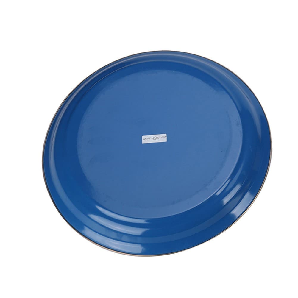 ALSANIDI, Al-Qatt Al-Asiri Inscription Chinko plate, Al-Qatt Al-Asiri Chinko plate, Blue, Size 40 Cm