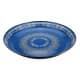 ALSANIDI, Al-Qatt Al-Asiri Inscription Chinko plate, Al-Qatt Al-Asiri Chinko plate, Blue, Size 40 Cm