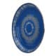 ALSANIDI, Al-Qatt Al-Asiri Inscription Chinko plate, Al-Qatt Al-Asiri Chinko plate, Blue, Size 40 Cm