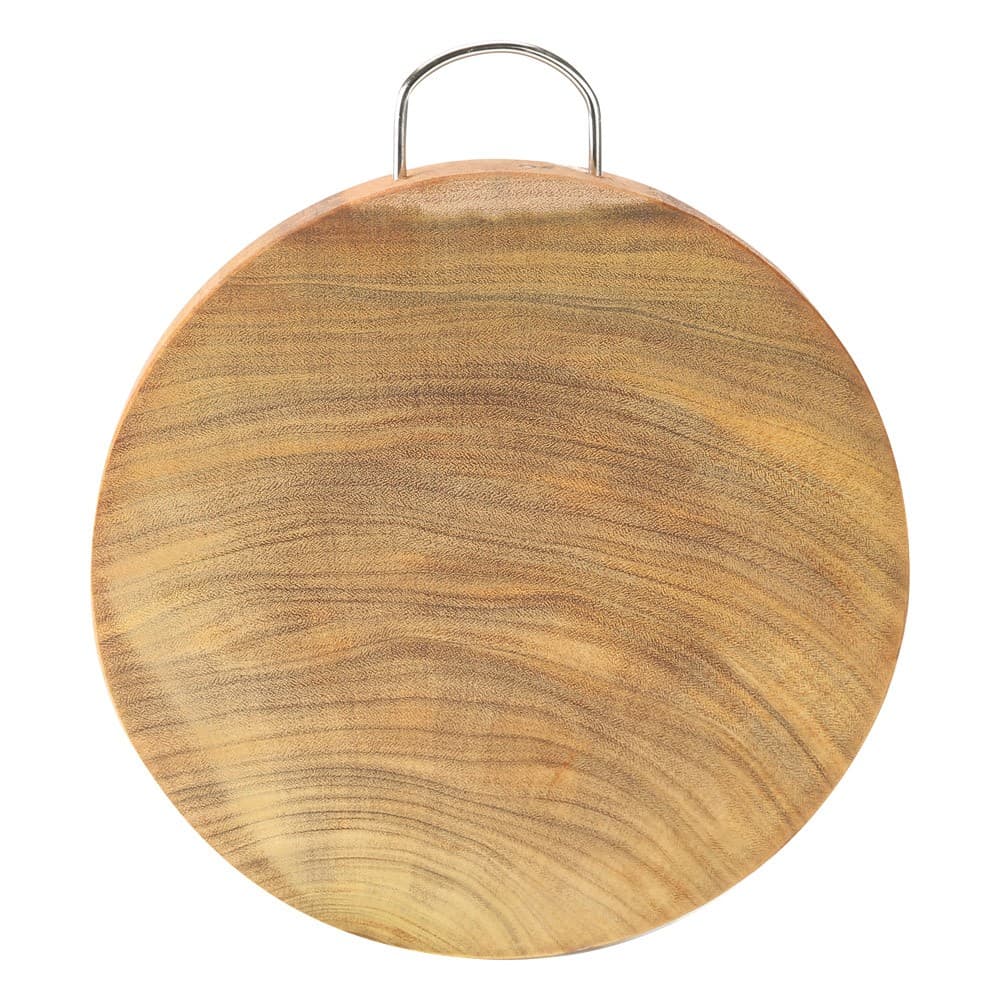 ALSANIDI, Meat cutting board, Fruit and Vegetables cutting board, Beige Dark, Size 30 Cm