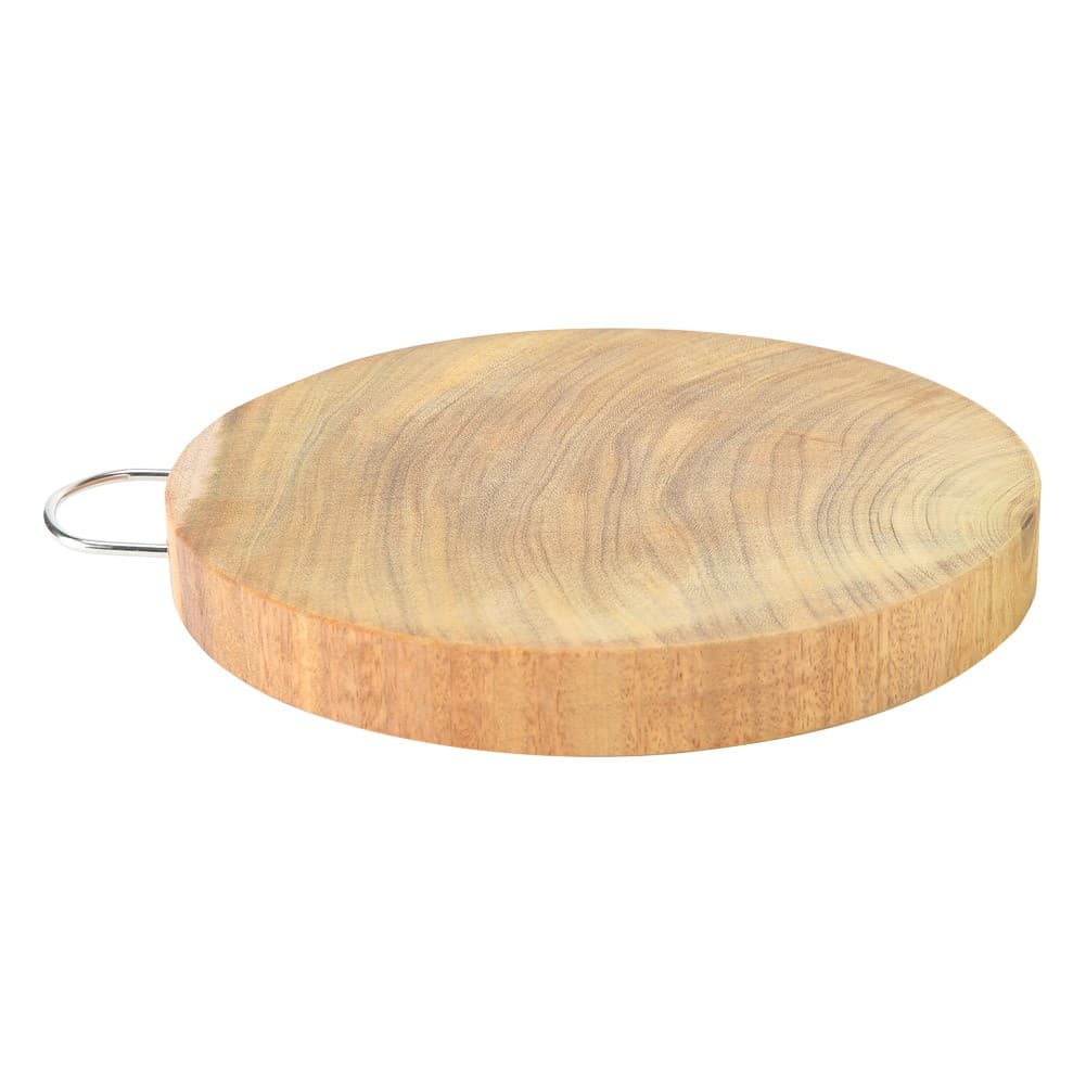 ALSANIDI, Meat cutting board, Fruit and Vegetables cutting board, Beige Dark, Size 30 Cm