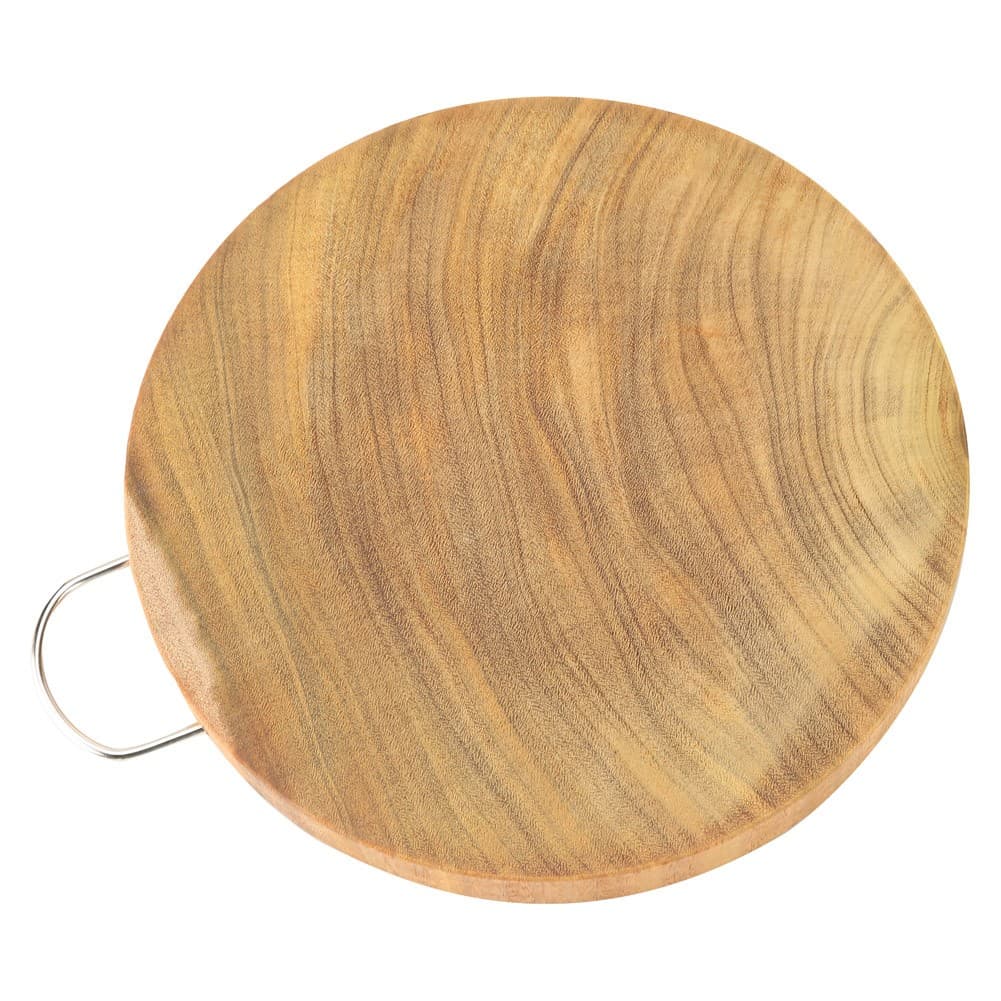ALSANIDI, Meat cutting board, Fruit and Vegetables cutting board, Beige Dark, Size 30 Cm