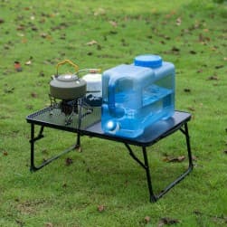 ALSANIDI, Water Gallon, Water and beverage storage, Blue Light, capacity 12 L