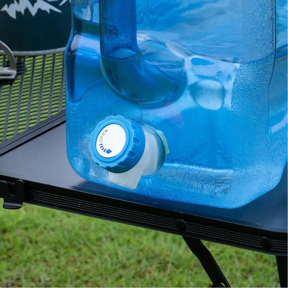 ALSANIDI, Water Gallon, Water and beverage storage, Blue Light, capacity 12 L