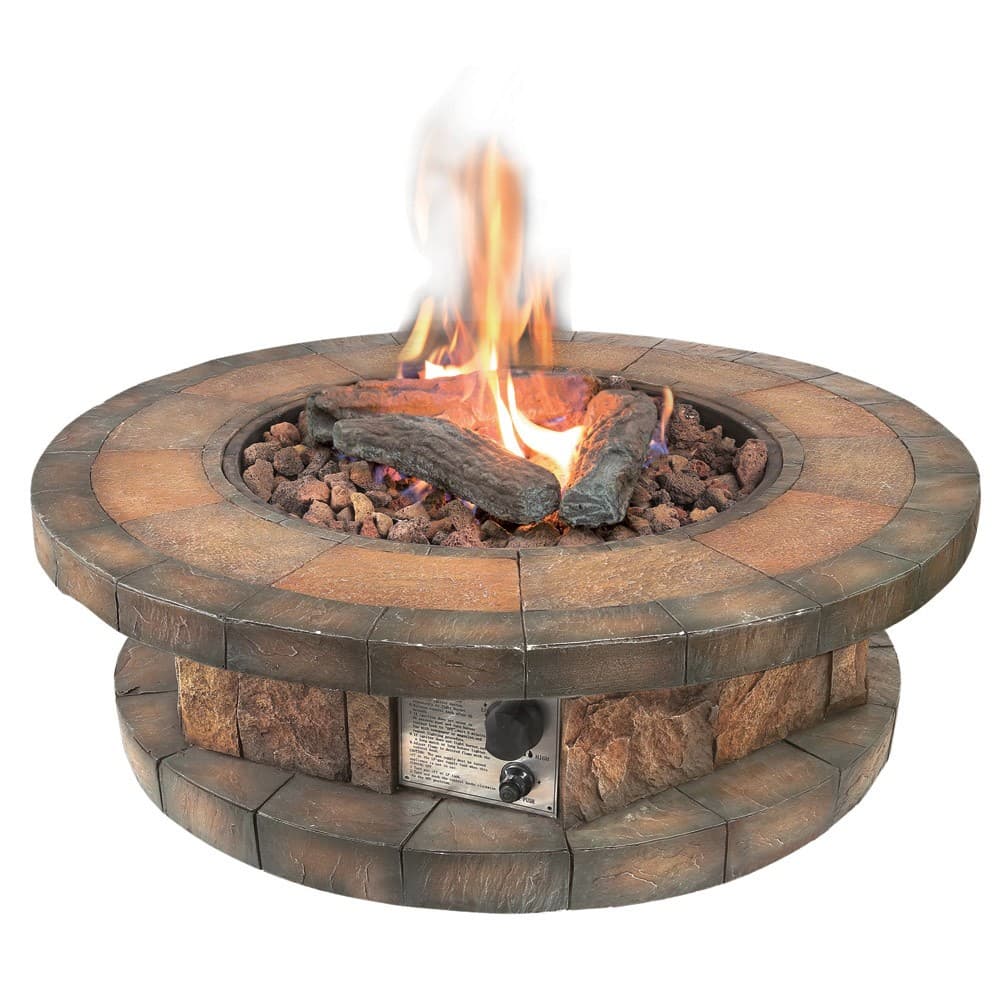 DPT, Artificial Firewood, Stove Firewood, Brown, Set 3 pcs Size 27-33 Cm Weight 2.75 Kg