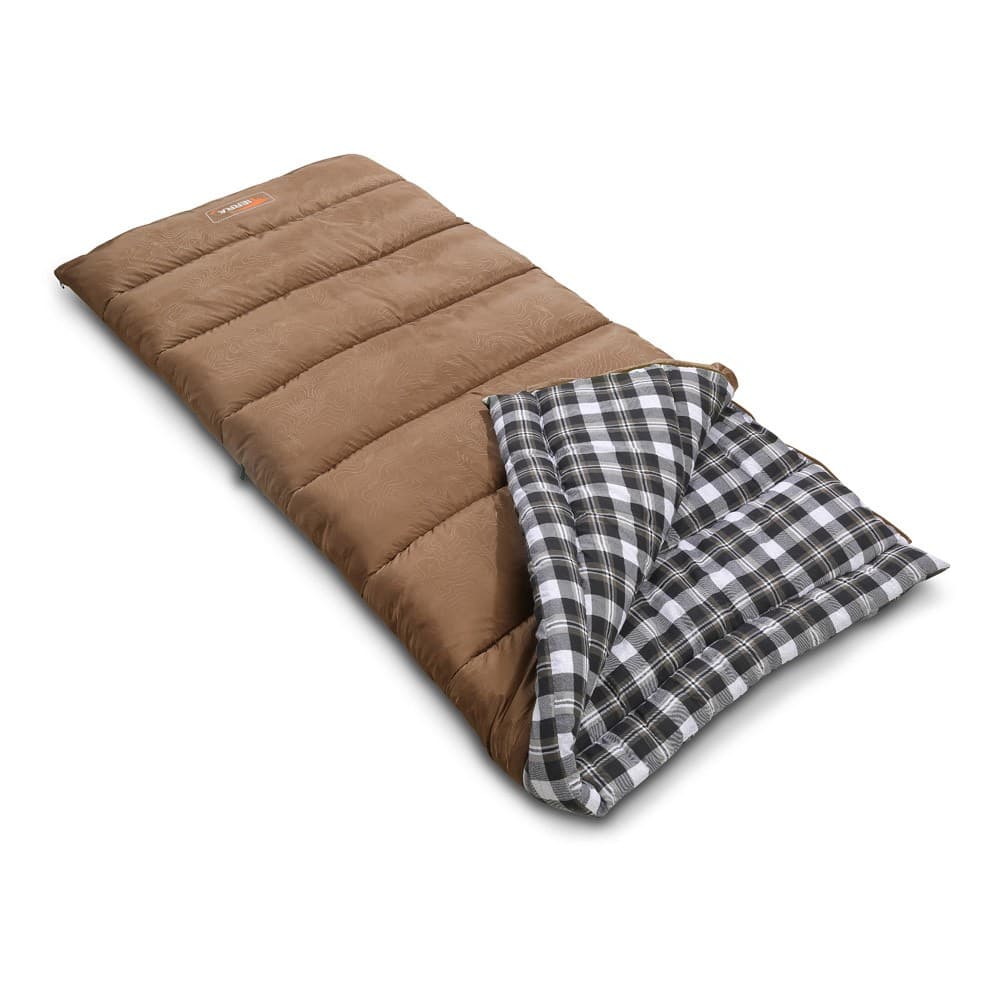 TIERRA, Eskimo Sleeping Bag for trips, Sleeping bag, Sandy, Size 90*200 Cm