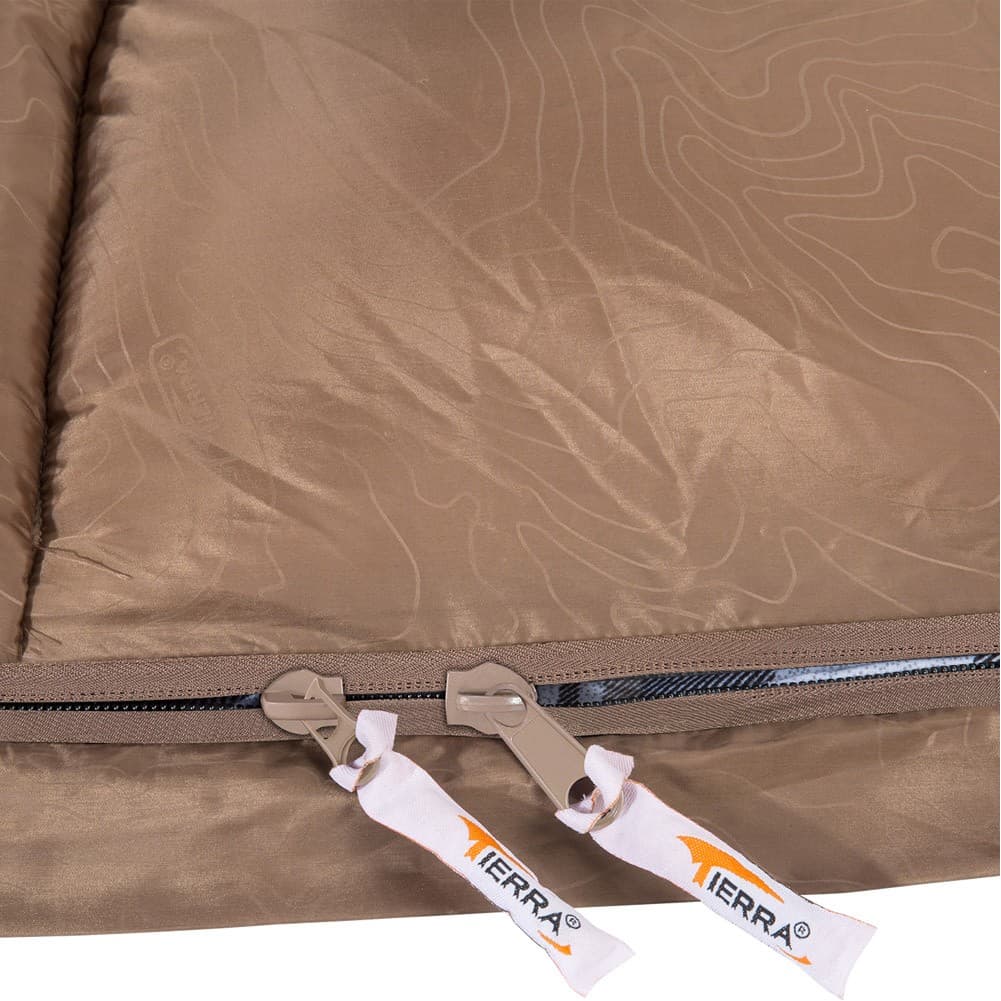 TIERRA, Eskimo Sleeping Bag for trips, Sleeping bag, Sandy, Size 90*200 Cm