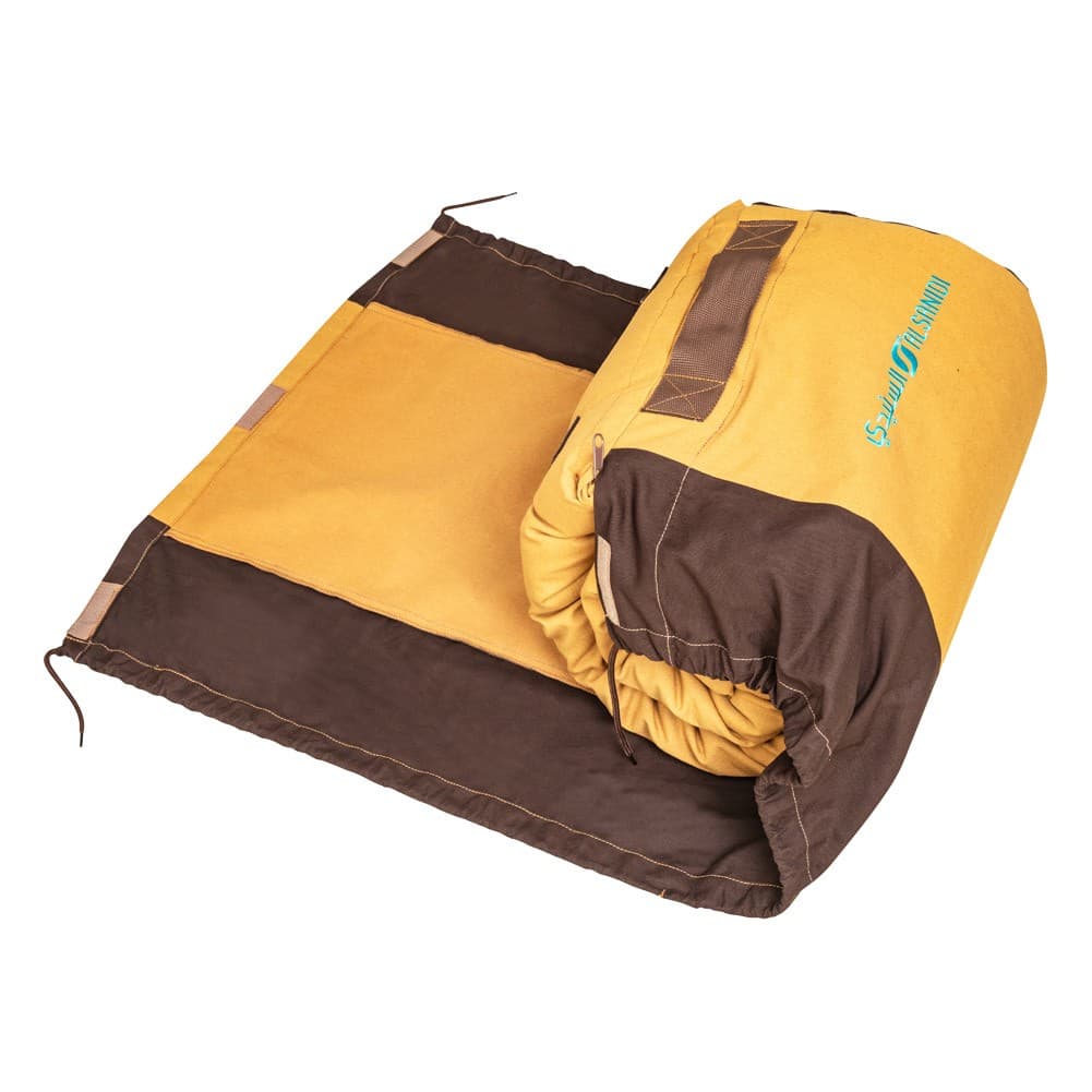 ALSANIDI, Tuwaiq Mountain Sleeping Bag for trips, Outdoor Sleeping bag for camping, Sandy, Size 110*210 Cm