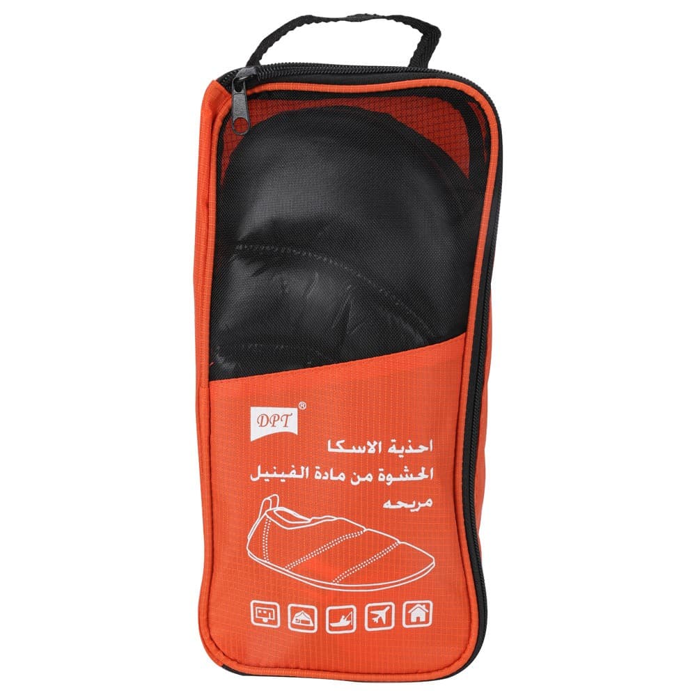 DPT, Heated Foot Warmer, Camping and Hiking Shoes, Black, L