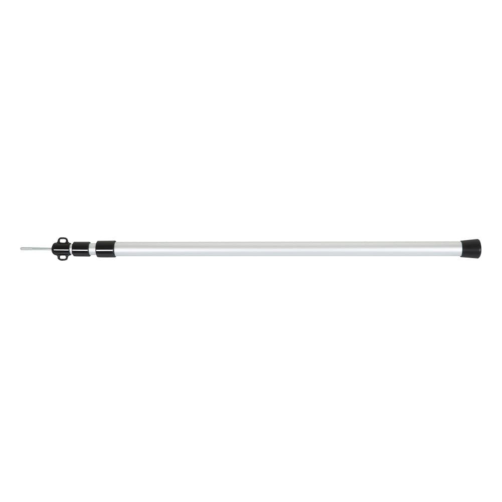 DPT, Foldable Aluminum Tent Pole, Portable Light Canopy Pole for Camping, Silver, Size 1 inch Size 227 Cm