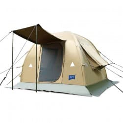 DPT, Air Cotton Tent for Trips, Inflatable Tent, Kaki Dark, Size 250*250*200 Cm