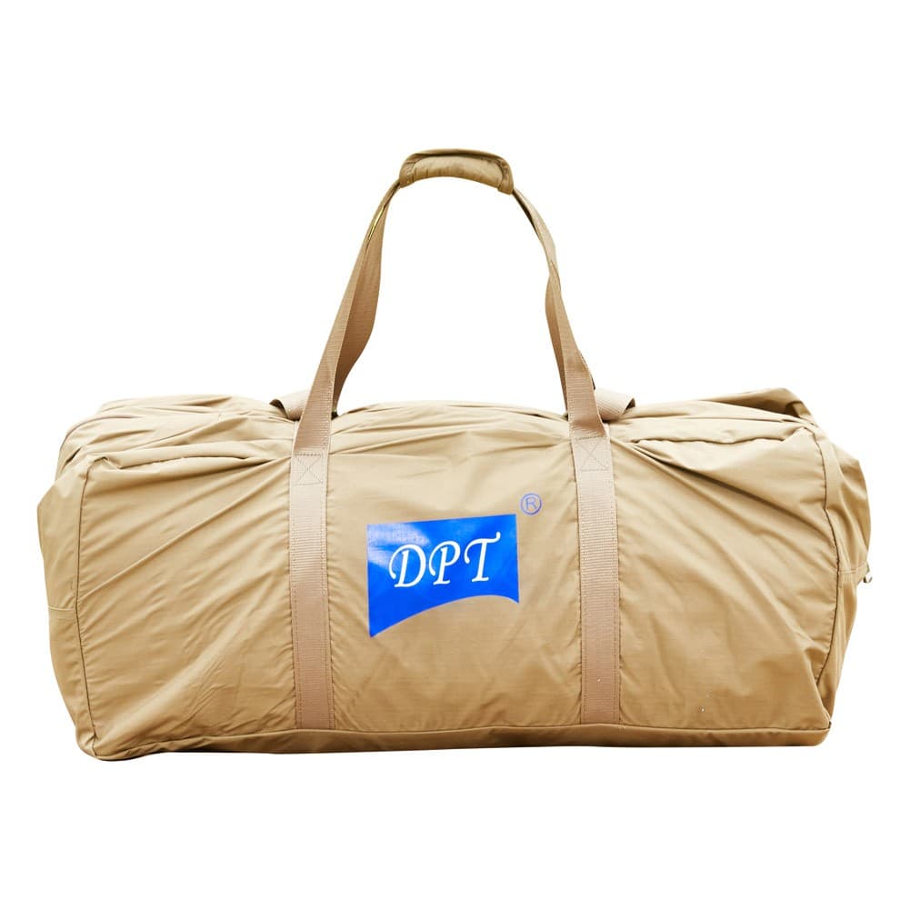DPT, Air Cotton Tent for Trips, Inflatable Tent, Kaki Dark, Size 270*300*200 Cm