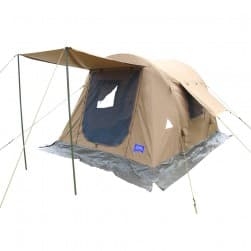 DPT, Air Cotton Tent for Trips, Inflatable Tent, Kaki Dark, Size 200*270*210 Cm