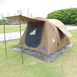 DPT, Air Cotton Tent for Trips, Inflatable Tent, Kaki Dark, Size 200*270*210 Cm