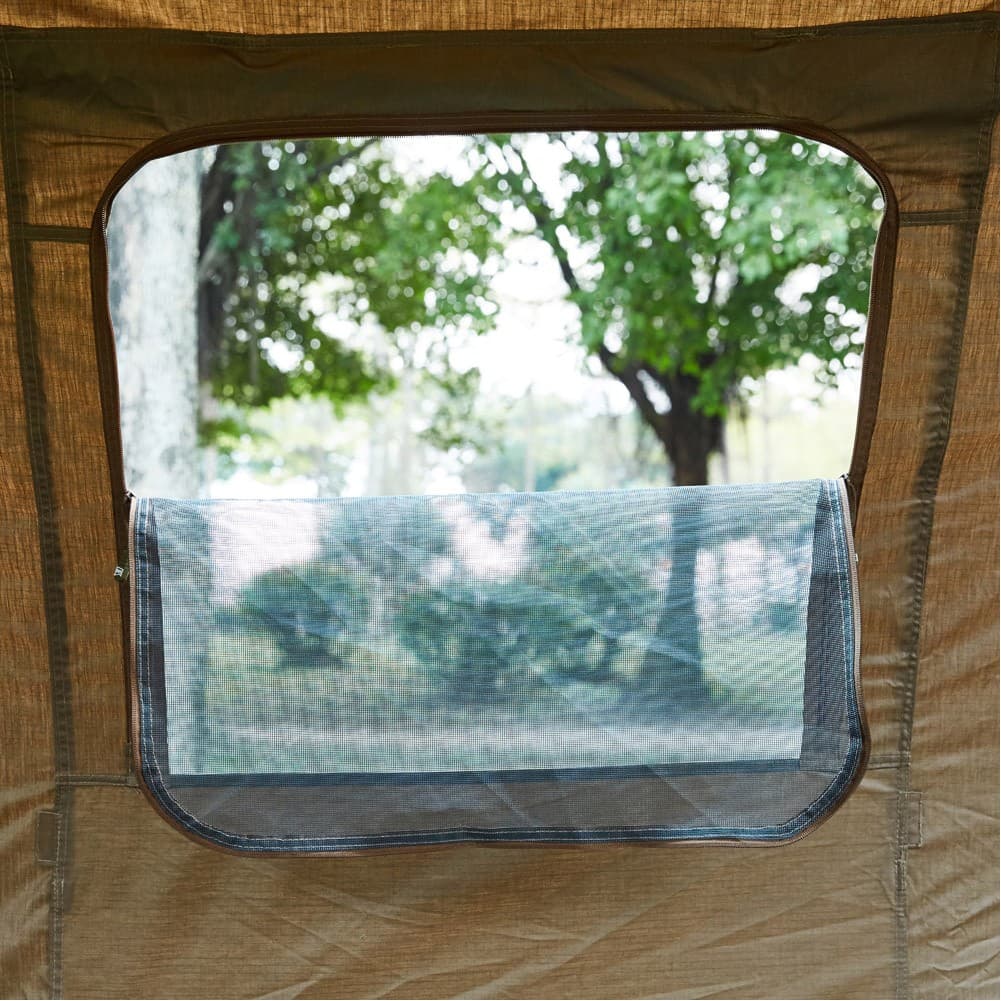 DPT, Air Cotton Tent for Trips, Inflatable Tent, Kaki Dark, Size 200*270*210 Cm