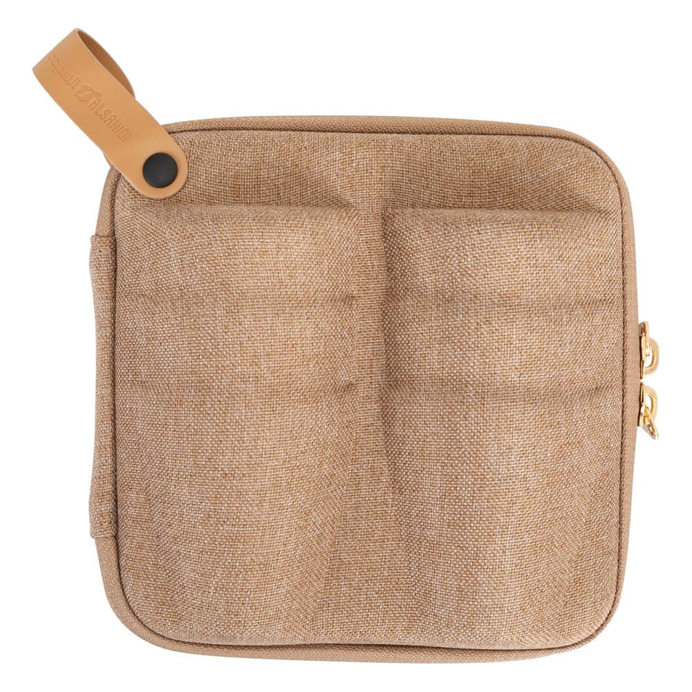 ALSANIDI, Empty anti-shock cups bag, Tea cups Bag, Woody, Size 15*14.5*7.2Cm