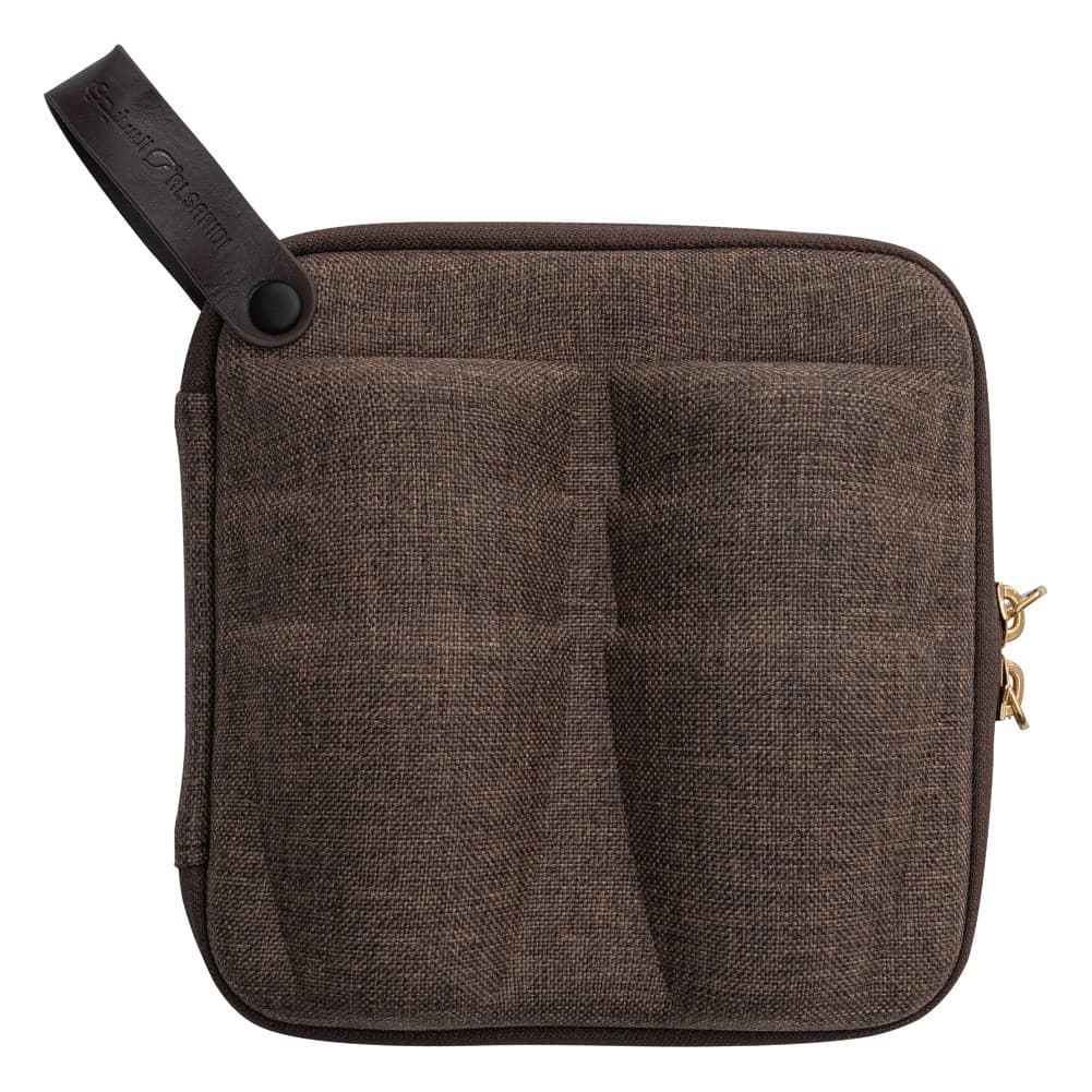 ALSANIDI, Empty anti-shock cups bag, Tea cups Bag, Oud, Size 15*14.5*7.2Cm