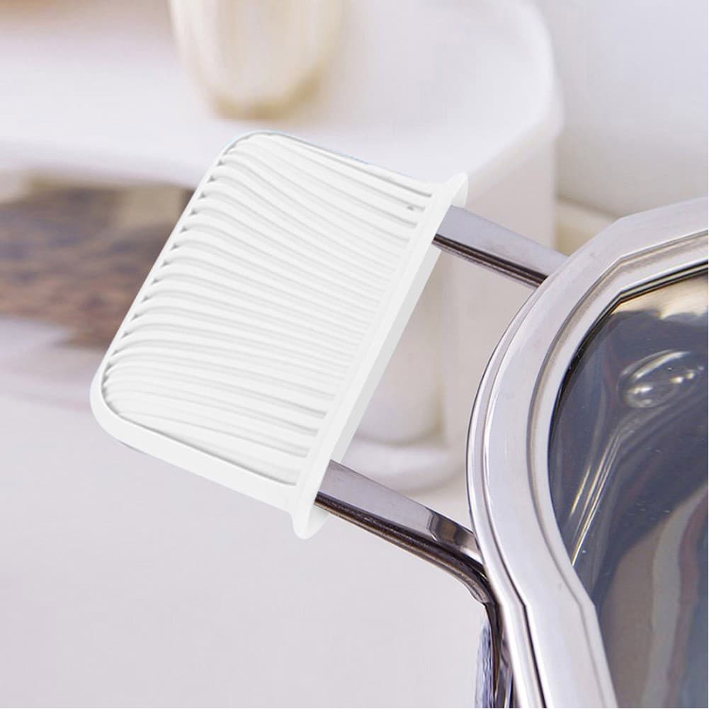 ALSANIDI, Silicone Hot pot holder, White