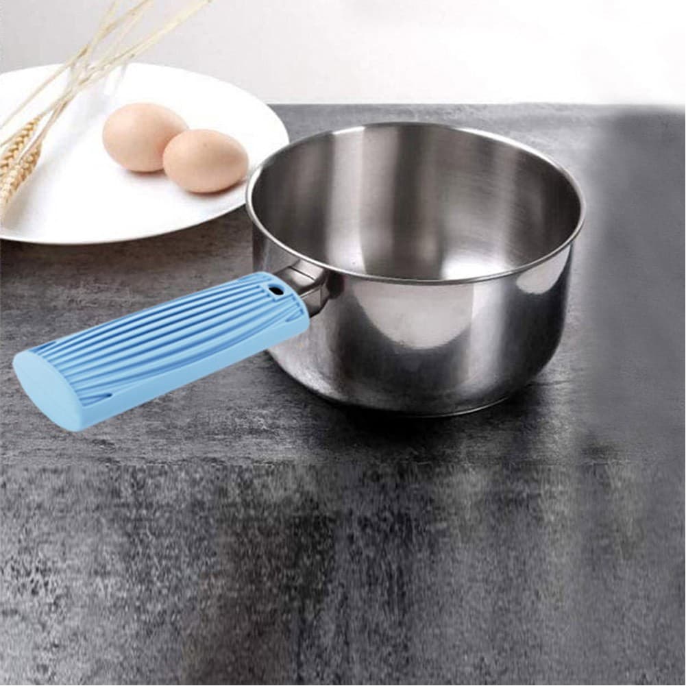 ALSANIDI, Silicone Hot pot holder, Blue Light, Size 15 Cm