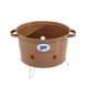 DPT, Portable grill, Outdoor grill, Brown, Size 35*30.5*20.5 Cm