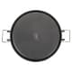 DPT, Cast iron skillet, Burger Grill Saj, Black, Size 25.5*24.5*3 Cm