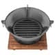 DPT, Cast Iron Coal Stove, Charcoal burner, Black, Size26*17.5*11Cm