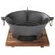 DPT, Cast Iron Coal Stove, Charcoal burner, Black, Size26*17.5*11Cm