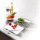 ALSANIDI, Foldable cookware drying rack, White, Size 25.5*58 Cm