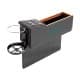 ALSANIDI, Car ArmRest Organizer and Holder, Side Car Seat Organize, Black, Size 7*30*27 Cm