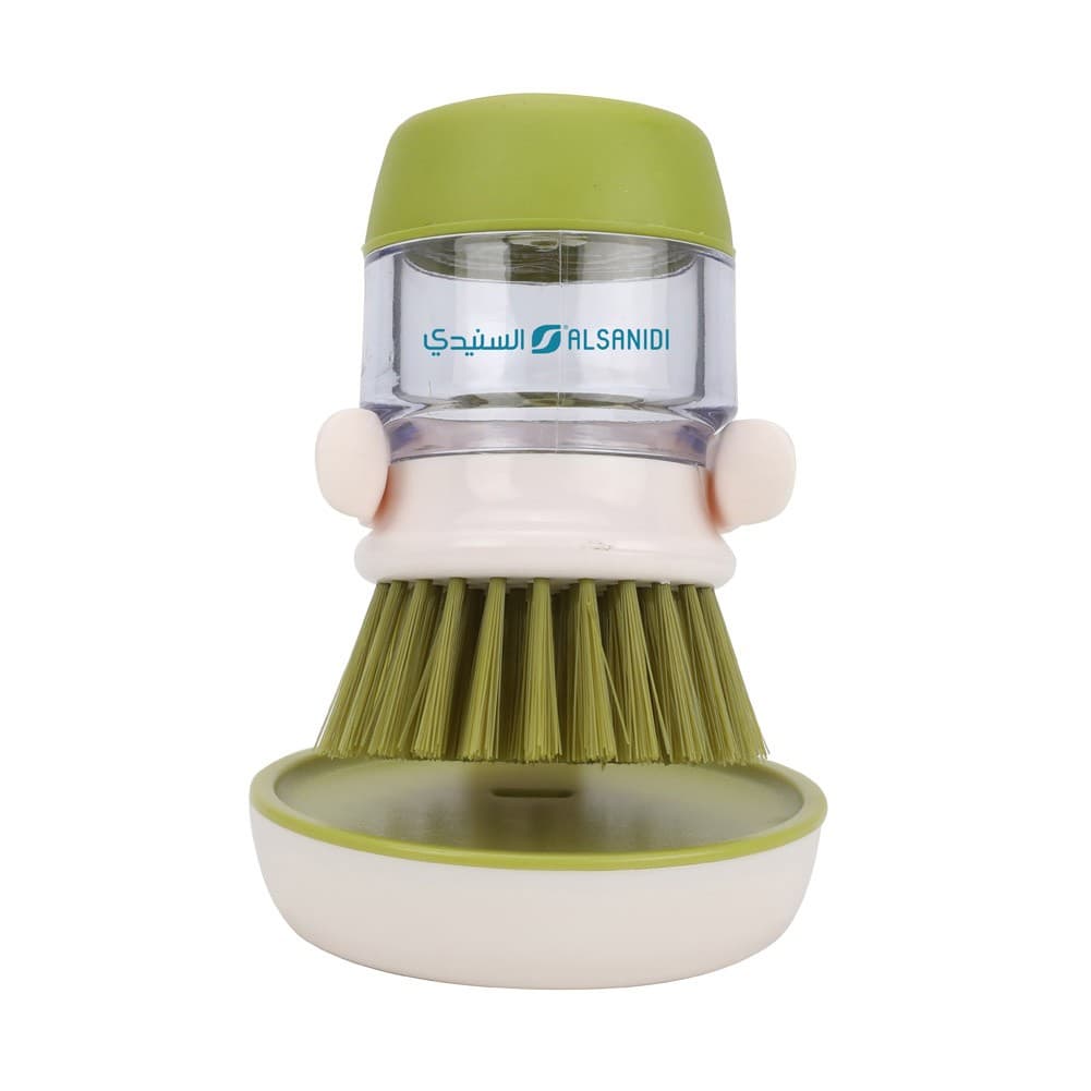 ALSANIDI, MetaL BBQ Cleaning GriLL Brush, Pot Cleaning brush, Green, Size 5.7 Cm