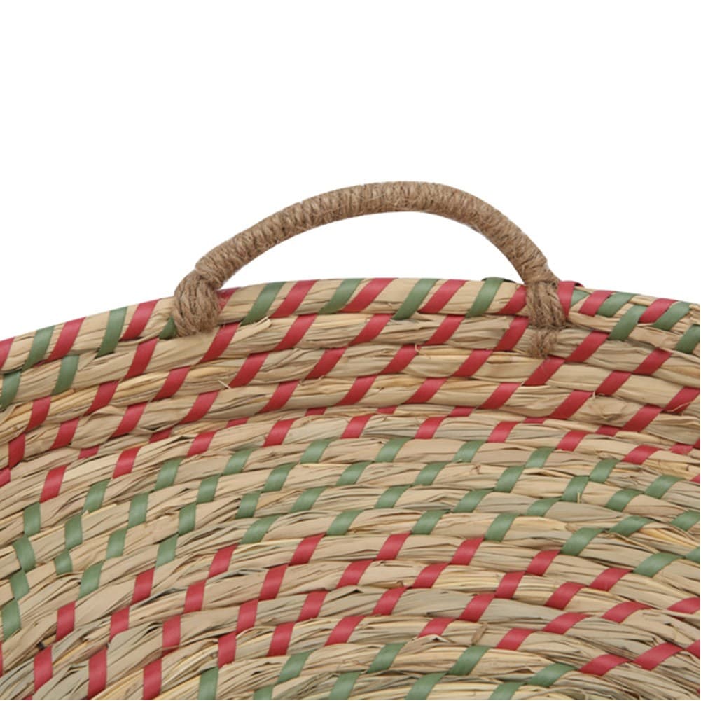 ALSANIDI, Traditional Wicker Dish, Beige, Size 35 Cm