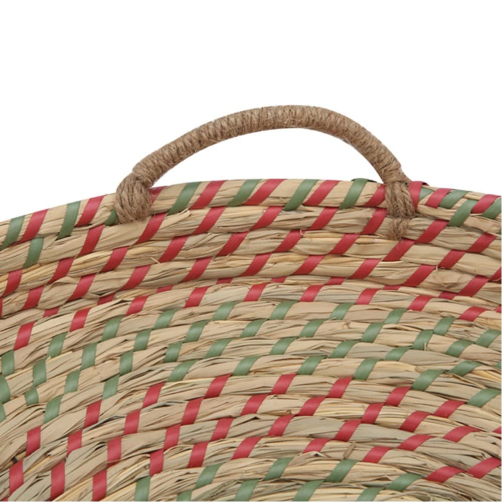 ALSANIDI, Traditional Wicker Dish, Beige, Size 40 Cm