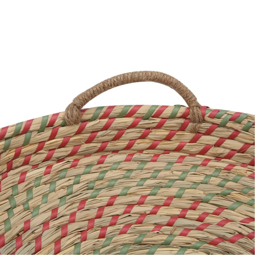 ALSANIDI, Traditional Wicker Dish, Beige, Size 45 Cm