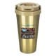 ALSANIDI, Stainless steel tea and coffee mug, Coffee cup for trips and travel, Gold, capacity 400 ml
