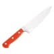 ALSANIDI, Butcher Stainless steel knife, Kitchen knife, Red, Size 7 inch