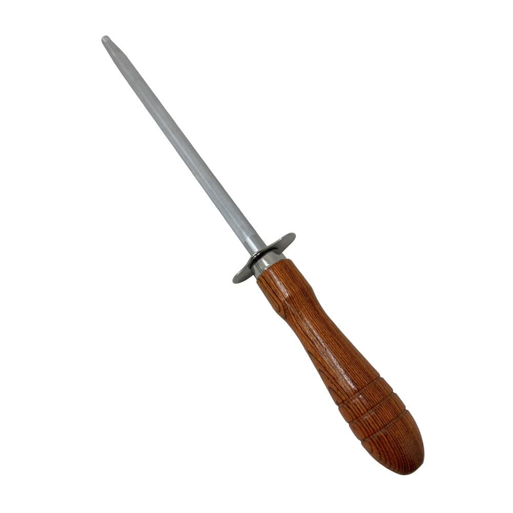 ALSANIDI, Stainless steel knife sharpener, Knife sharpening tooL, Silver, Size 8 inch