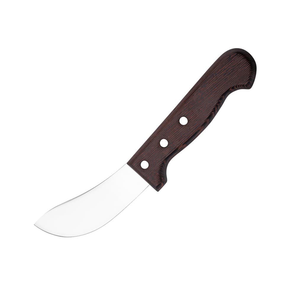 ALSANIDI, kitchen Stainless steel knife, Kitchen knife, Brown, Size 4 inch