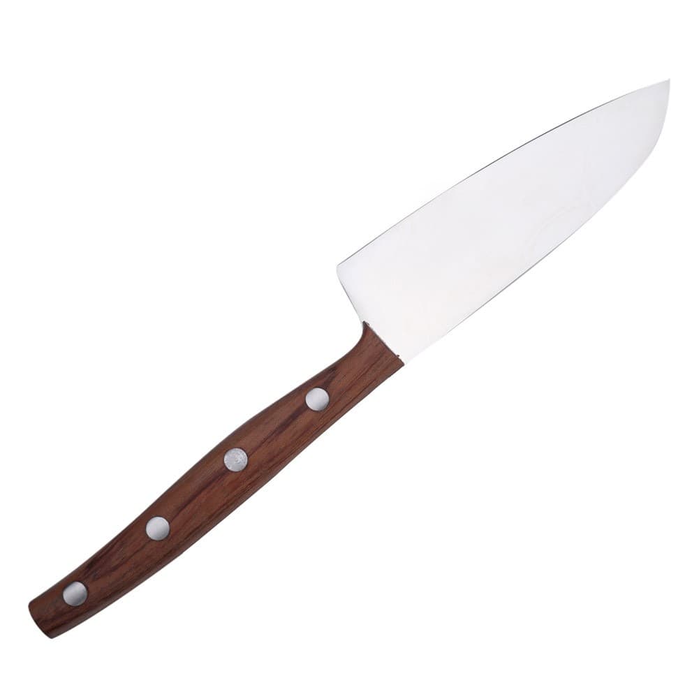 ALSANIDI, Chef's Stainless steel knife, Kitchen knife, Brown, Size 4 inch