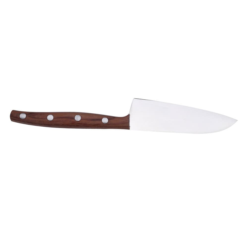 ALSANIDI, Chef's Stainless steel knife, Kitchen knife, Brown, Size 4 inch