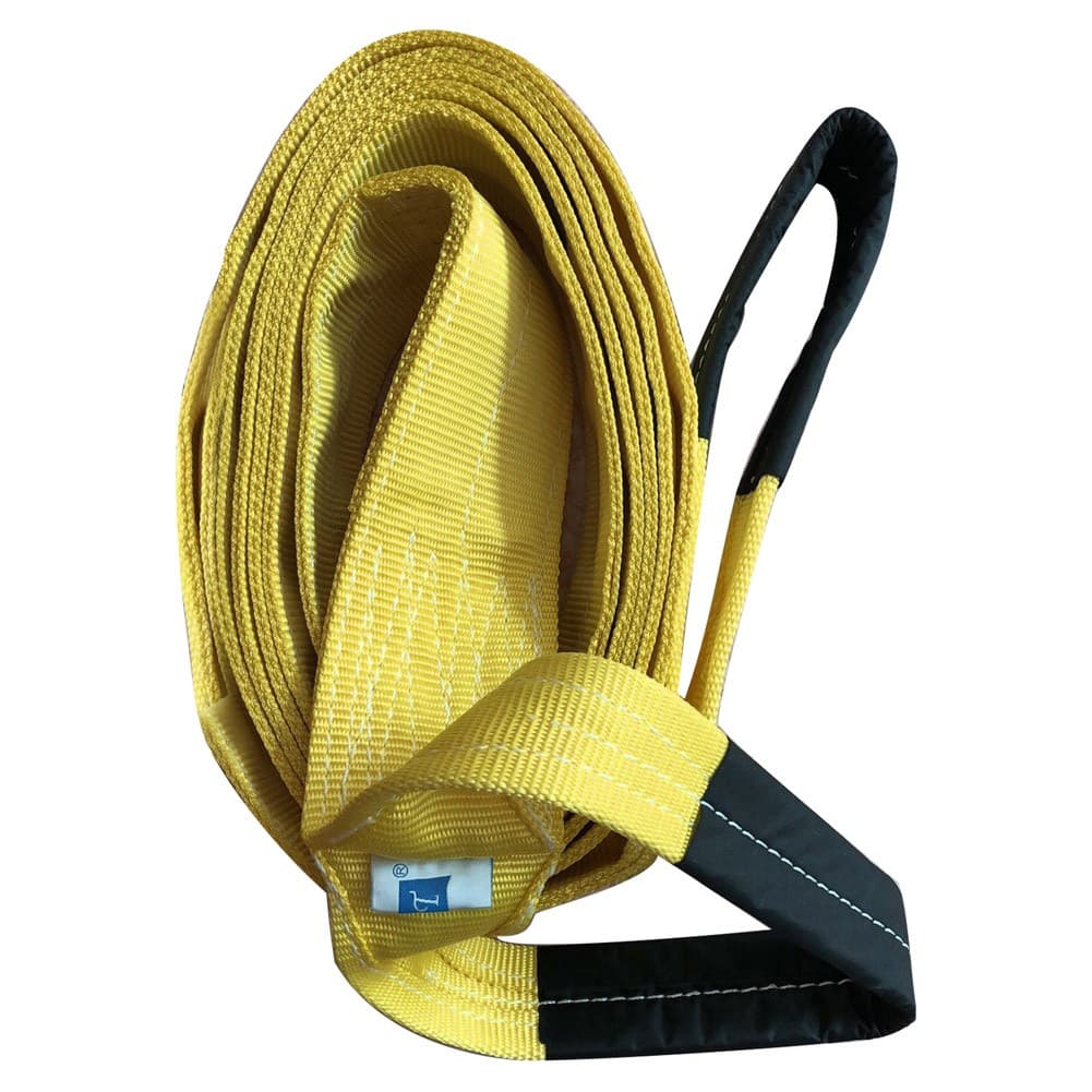 DPT, Towing Rope/Cable for Car, Emergency Towing Rope, Yellow, Size 10Metre*5Cm load 12 Ton