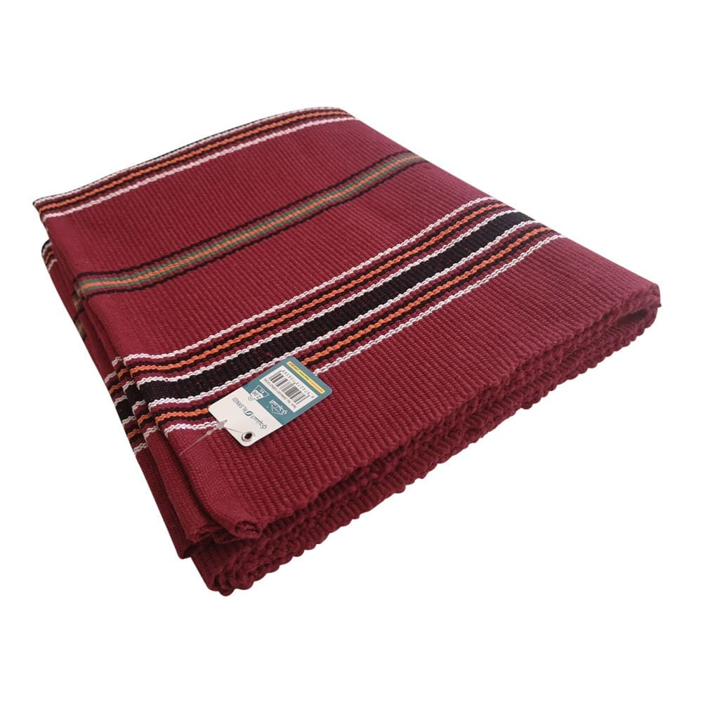 ALSANIDI, Outdoor mat for camping, Cotton mat, Red, Size 85*210 Cm