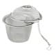 ALSANIDI, Teapot strainer, Stainless steel tea Filter, Silver, big