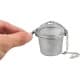 ALSANIDI, Teapot strainer, Stainless steel tea Filter, Silver, big
