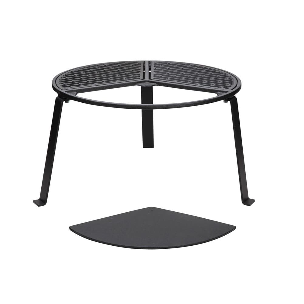 DPT, Versatile BBQ grill, Frying and cooking saj, Black, Size 54*31 Cm