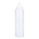 ALSANIDI, Plastic Pancake Bottle, Squeeze Bottles, White, capacity 950 ml
