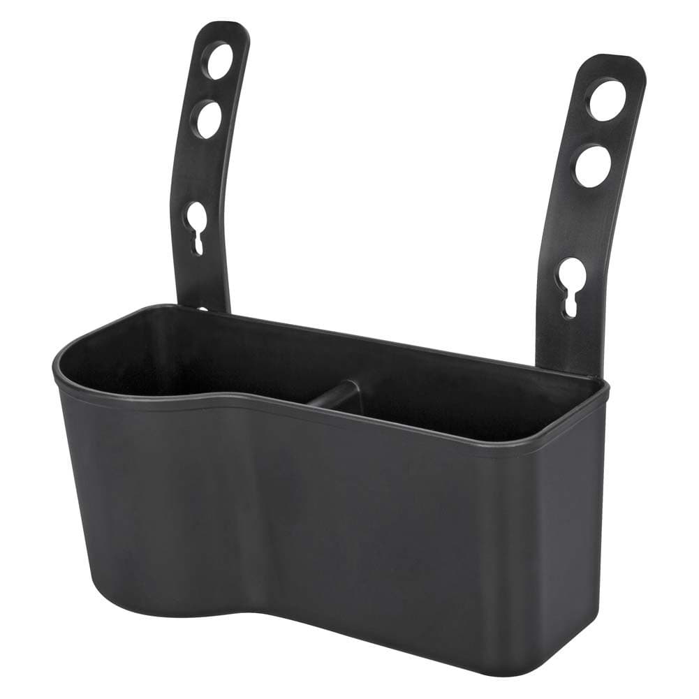 ALSANIDI, Cup and Phone Holder, Side Car Seat Organizer, Black, Size 8.8*19.6*8.8 Cm