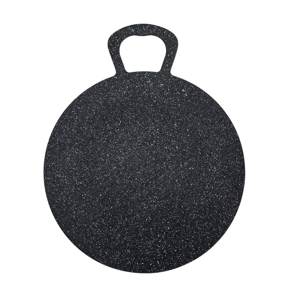 ALSANIDI, Grill saj, Burger Griling saj, Black, Size 35 Cm