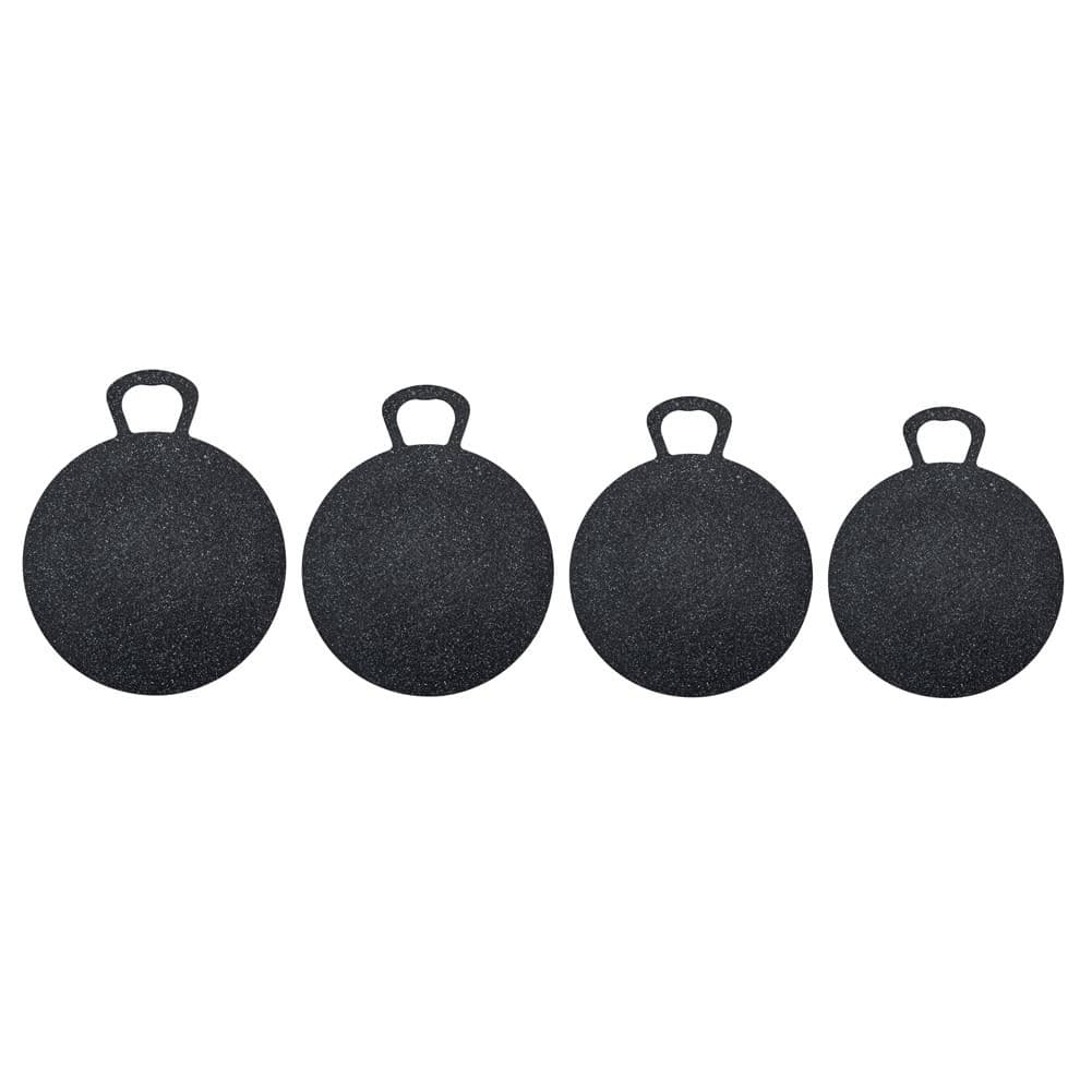 ALSANIDI, Grill saj, Burger Griling saj, Black, Size 40 Cm